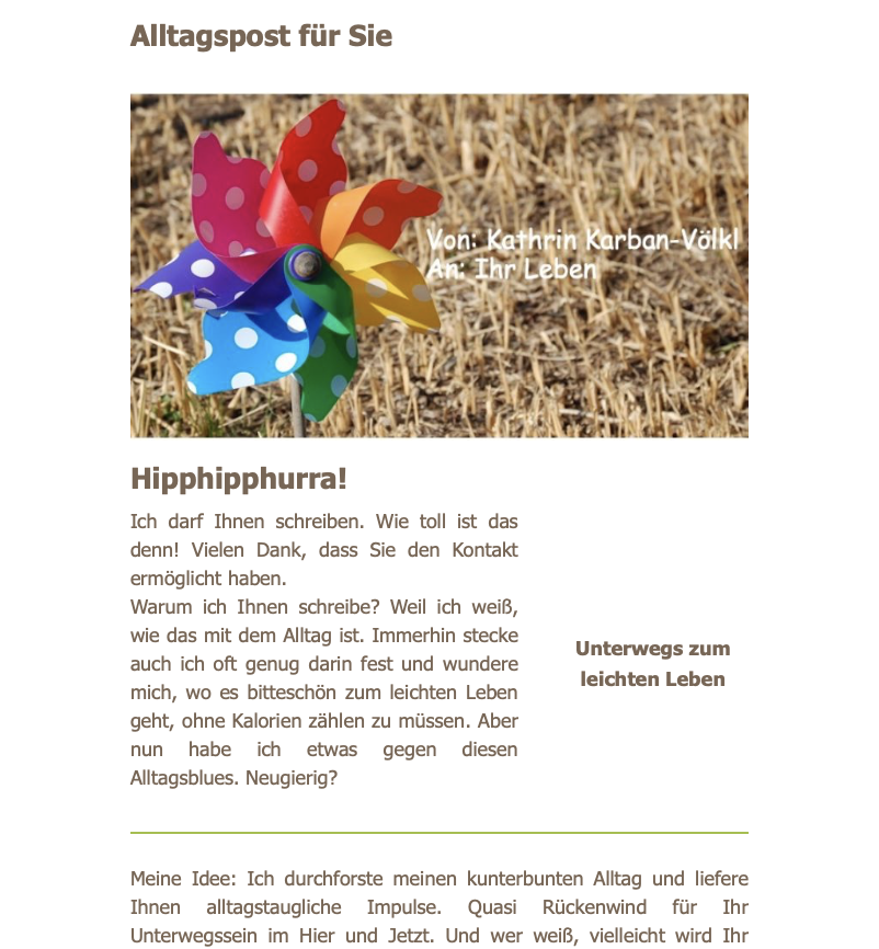 Alltagspost