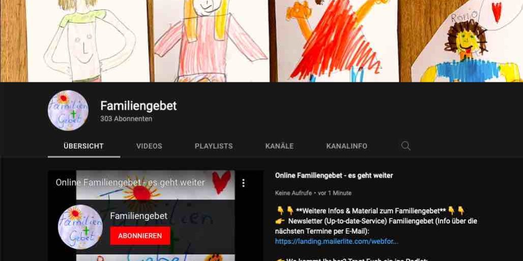 YouTube-familiengebet