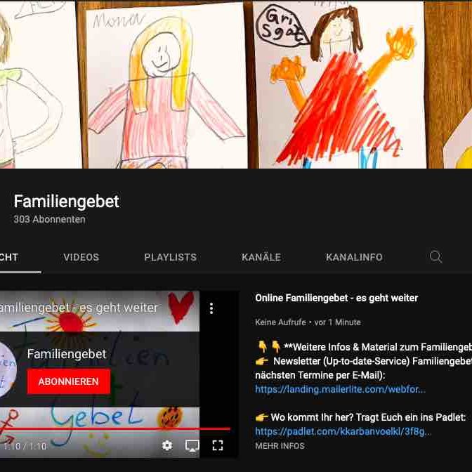 YouTube-familiengebet